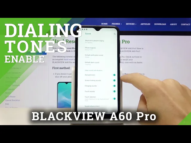 Video thumbnail for Enable / Customize Dial Pad Tones - BLACKVIEW A60 Pro