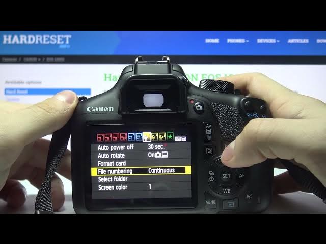 Video thumbnail for How to Format SD Card on Canon EOS Rebel Camera - Delete All the Photos on SD Card in Canon Camera
