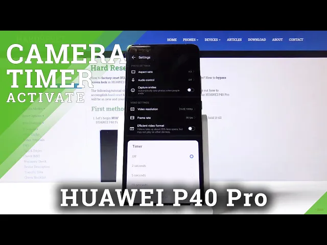 Video thumbnail for How to Set Camera Timer in HUAWEI P40 Pro – Select Countdown
