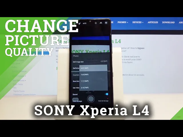 Video thumbnail for How to Change Picture Size in SONY Xperia L4 – Adjust Photo Dimensions