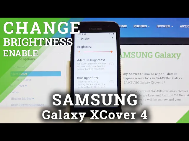 Video thumbnail for How to Enable Automatic Brightness in SAMSUNG Galaxy Xcover 4 – Customize Brightness