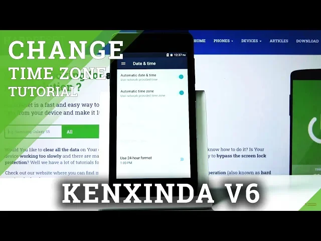 Video thumbnail for How to Change Date & Time in KENXINDA V6 – Time Zone Settings