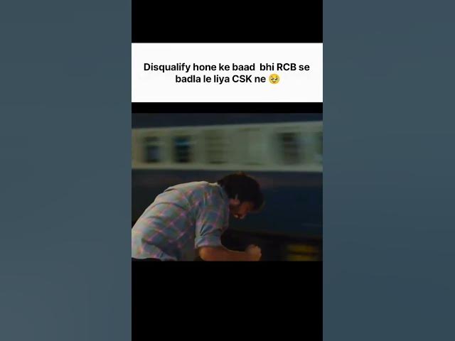 'Video thumbnail for csk vs rcb'