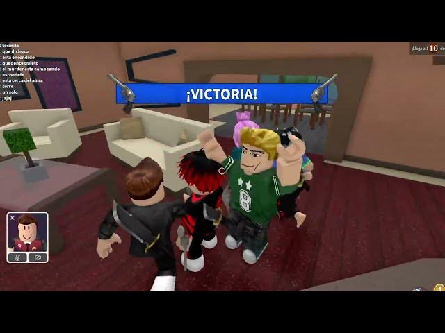 Video thumbnail for Roblox JUAGANDO Murder Mystery 2 😈🤣 #murdermystery2