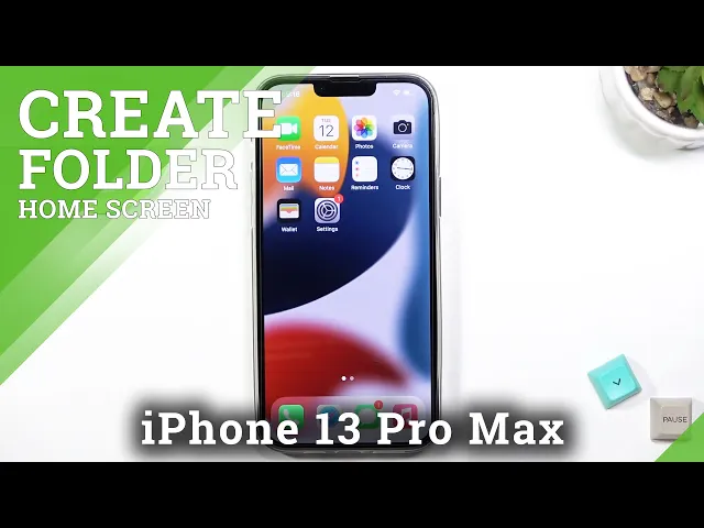 Video thumbnail for How to Create Folders on iPhone 13 Pro Max Home Screen – Organize Apps
