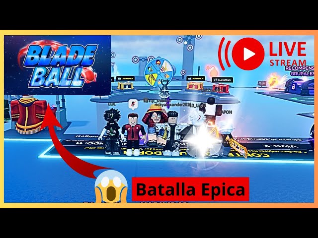 Video thumbnail for ROBLOX PELOTA CALIENTE 🏀😈🤣 #bladeball
