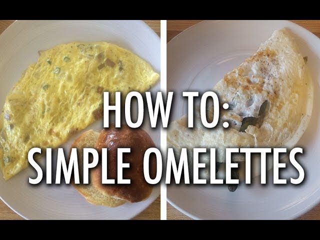 Video thumbnail for How To Cook the Perfect Omelette - Two Ways! | Breakfast Recipes | Cooking with Anadi