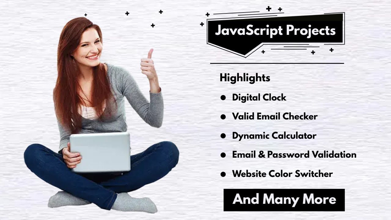 'Video thumbnail for Best JavaScript Projects For Beginners _ HTML CSS & JavaScript Projects'