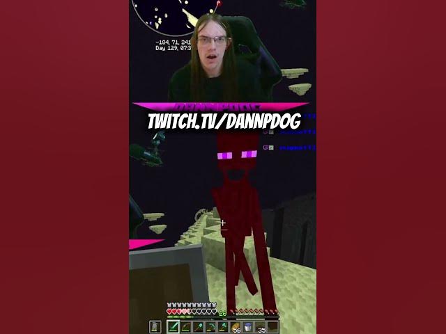 Video thumbnail for Like an Enderman 🔥🔥🔥 | #shorts #twitch #minecraft #DanNPDog #MinecraftClips #TwitchClips #shortsfeed