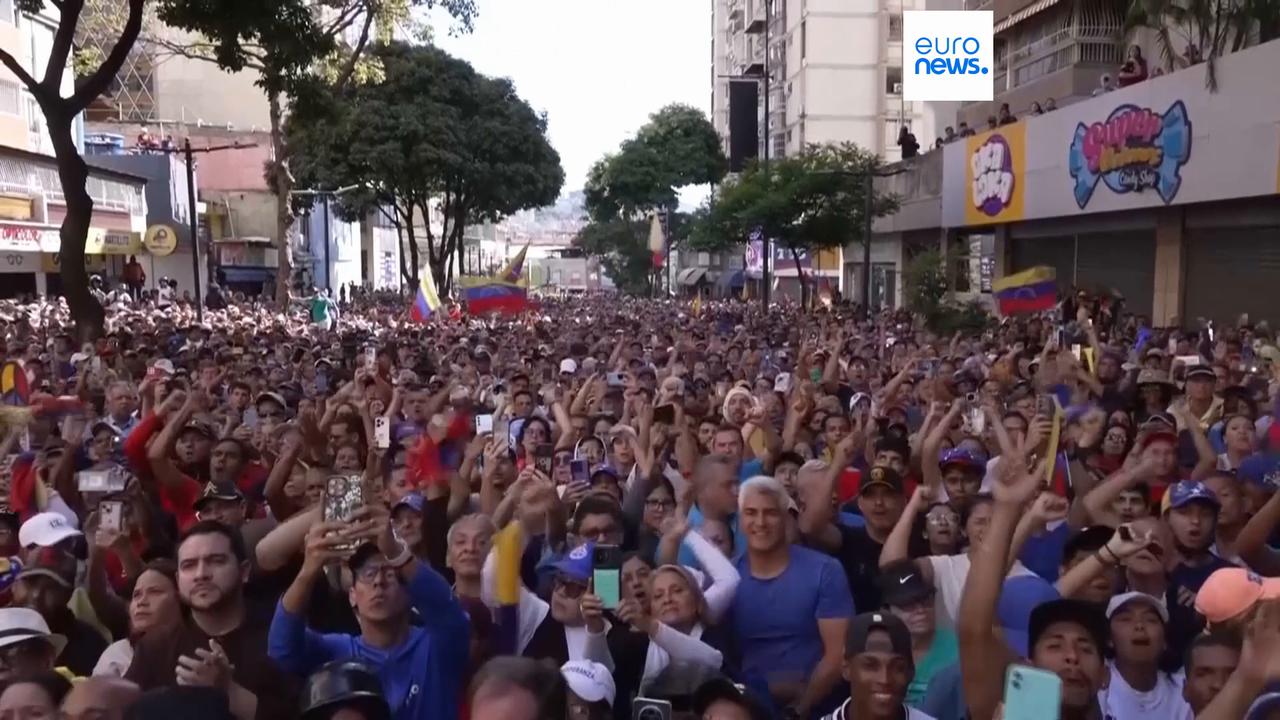 'Video thumbnail for Venezuela to close embassy in Norway after opposition leader wins Nobel Peace Prize'