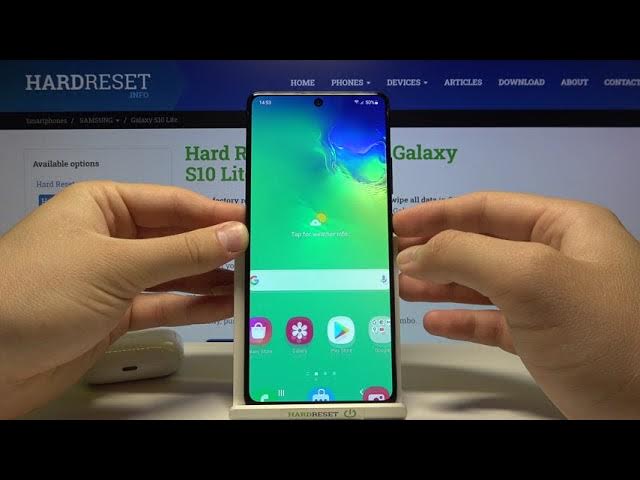 Video thumbnail for How Works Face Recognition on SAMSUNG Galaxy S10 Lite – Face Unlock Test