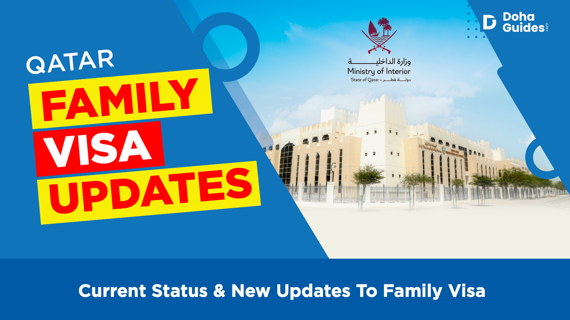 Video thumbnail for Qatar Family Visa: 7 New Updates & Current Status | DohaGuides.com