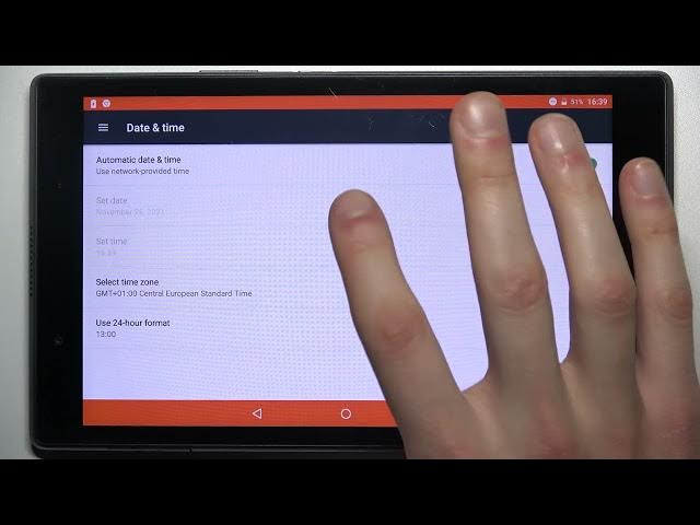 Video thumbnail for How to Change Time & Date in LENOVO Tab 4 8 – Set Date & Time