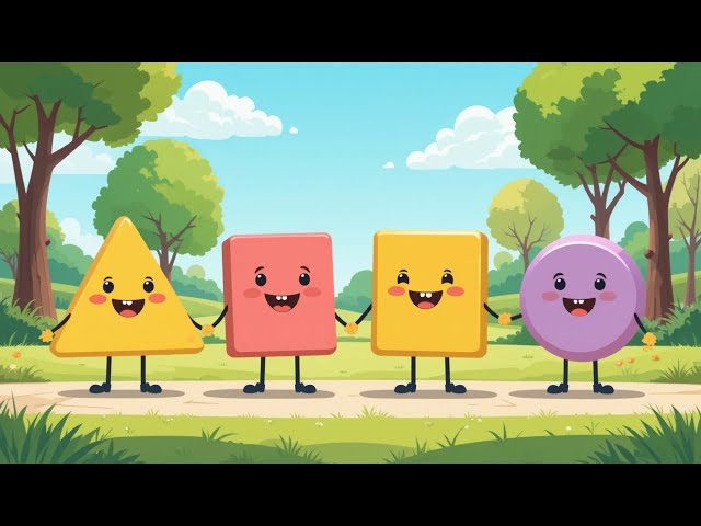 Video thumbnail for Kids Learning |Shapes Are All Around | Nursery Rhymes