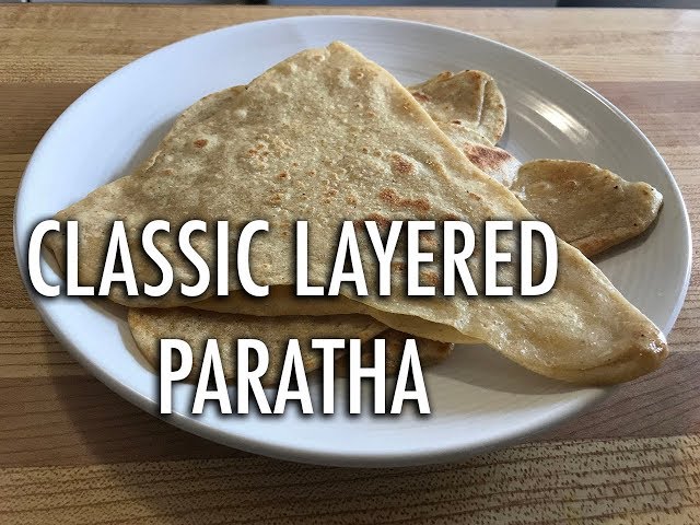 Video thumbnail for Classic Layered Paratha Recipe | Homemade Indian Breads - Episode 1 | Cooking with Anadi