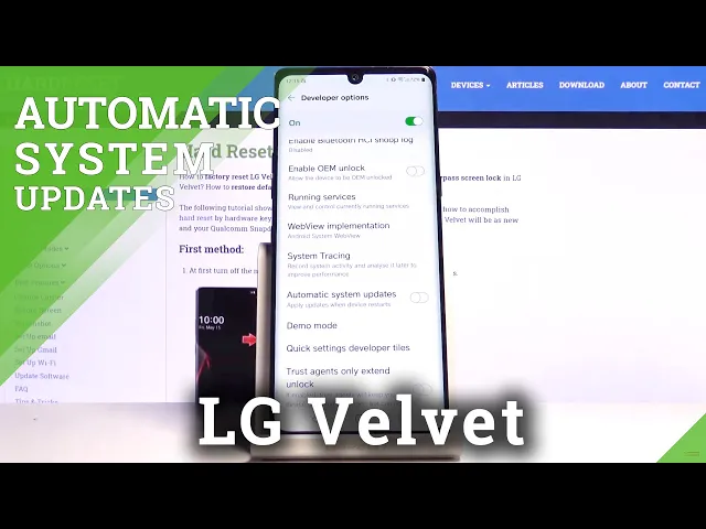 Video thumbnail for How to Enable Auto Update System in LG VELVET – Turn On Automatic System Update