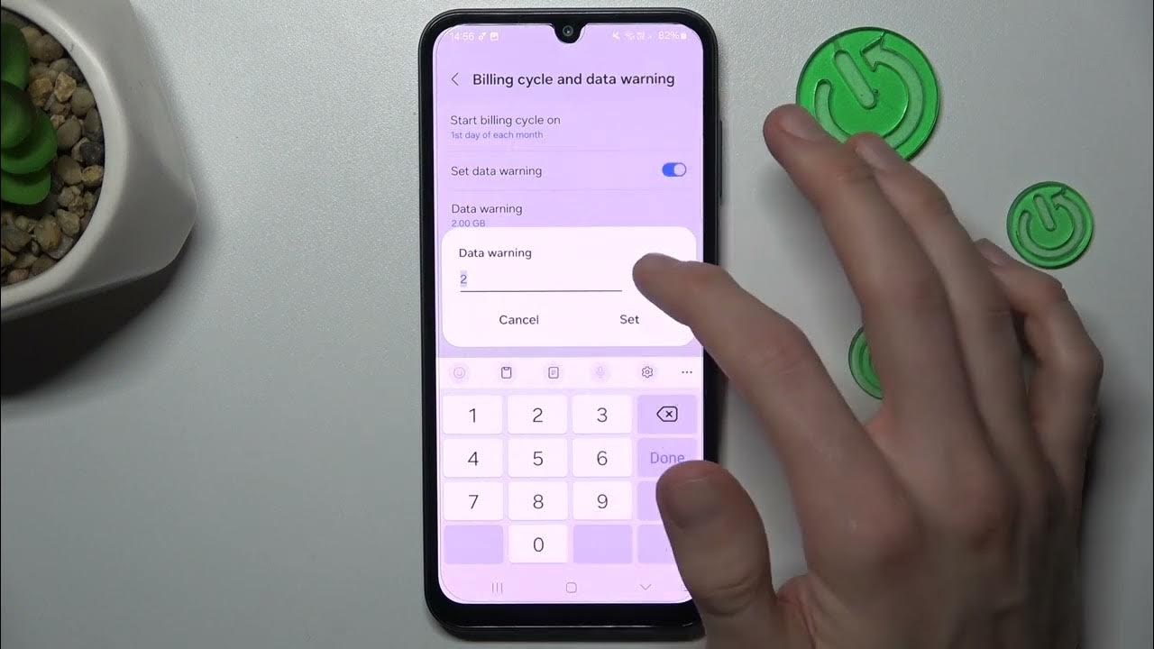Video thumbnail for How to Set Mobile Data Limit on SAMSUNG Galaxy A15