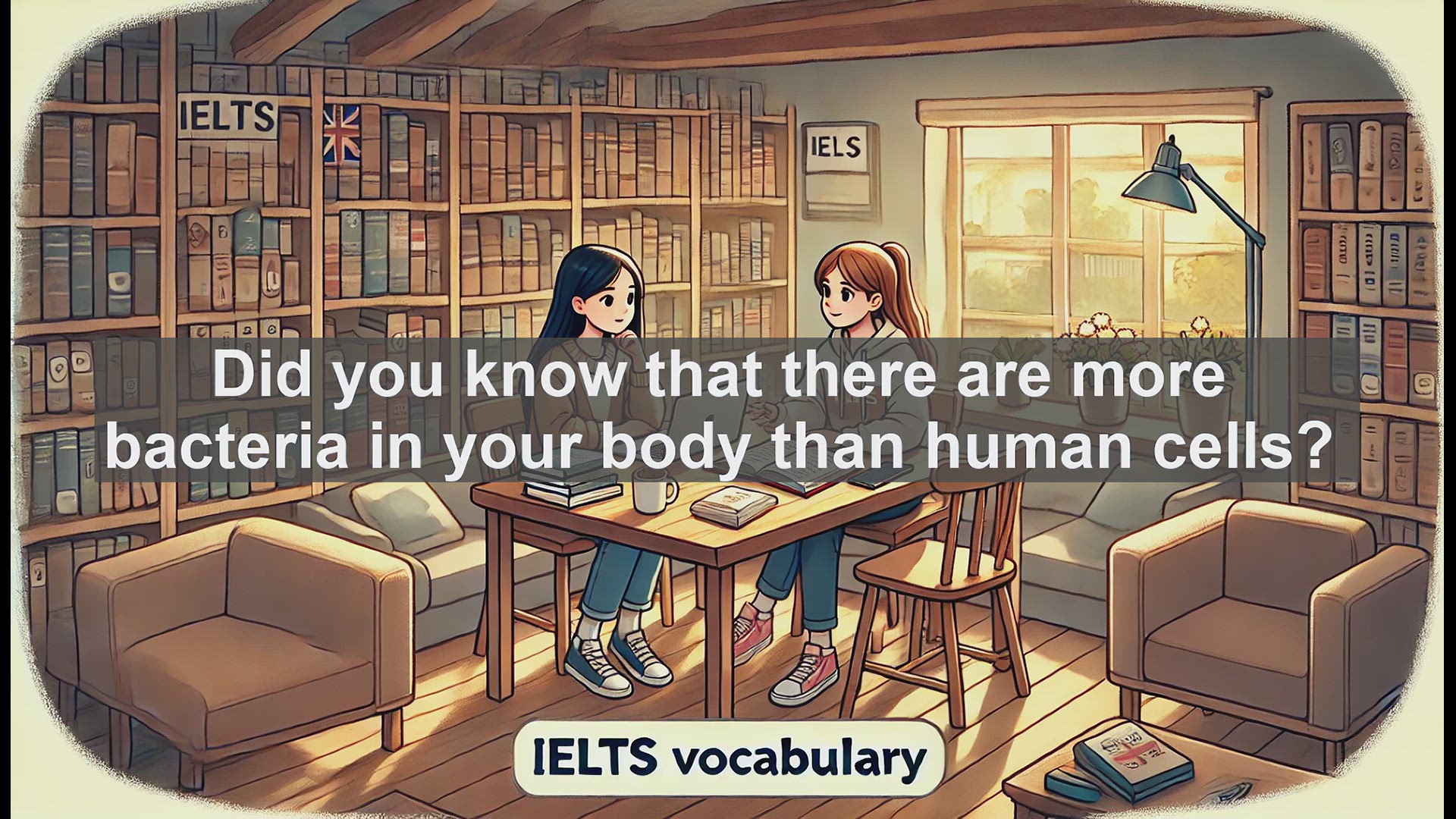 'Video thumbnail for 5000 Must Know IELTS 8.0 Vocabulary - Bacterium: Key IELTS Vocabulary for Biology and Science'