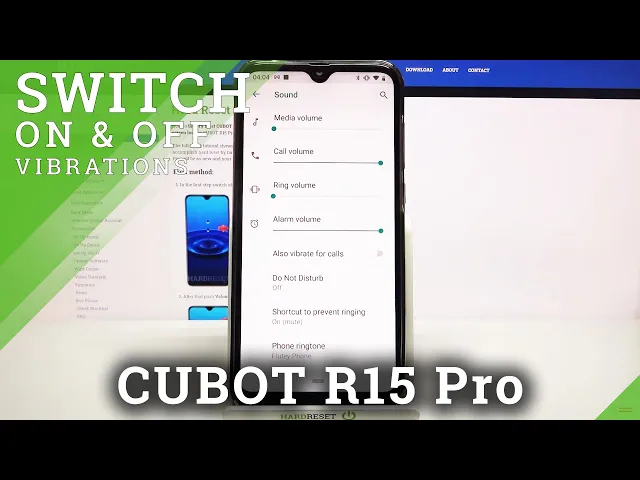 Video thumbnail for CUBOT R15 Pro and Vibration Management - Vibration Settings