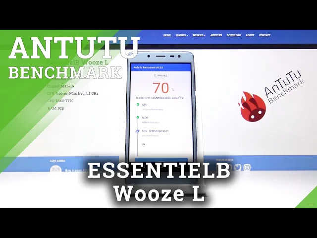 Video thumbnail for EssentielB Wooze L - AnTuTu TEST of Efficient / Performance