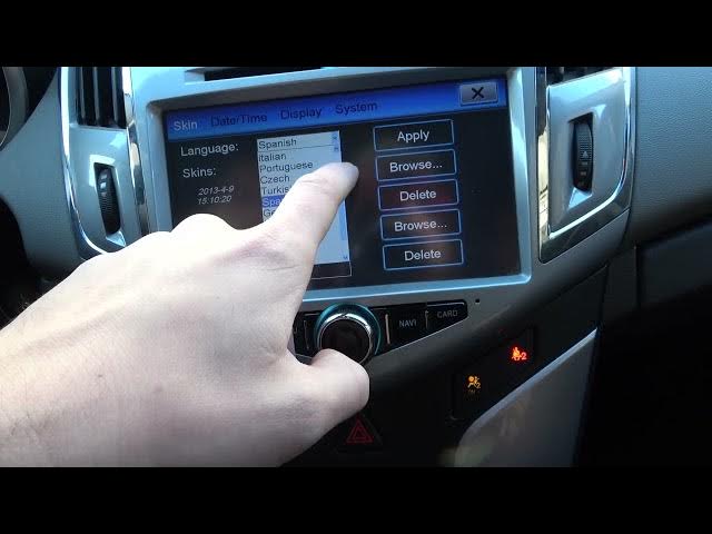Video thumbnail for How to Change System Language in Chevrolet Cruze (2008 - 2016) - Change On-board Computer Language