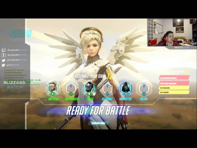 Video thumbnail for Overwatch Livestream Archive - October 27