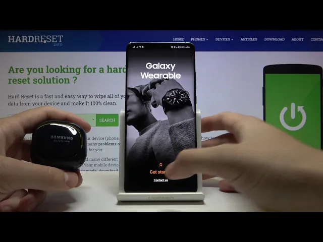 Video thumbnail for How to Connect Samsung Galaxy Buds Live with Wearable App