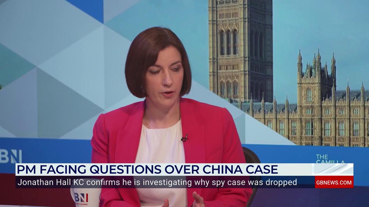 'Video thumbnail for Watch moment Labour Minister ducks Camilla Tominey grilling on China spy trial collapse'