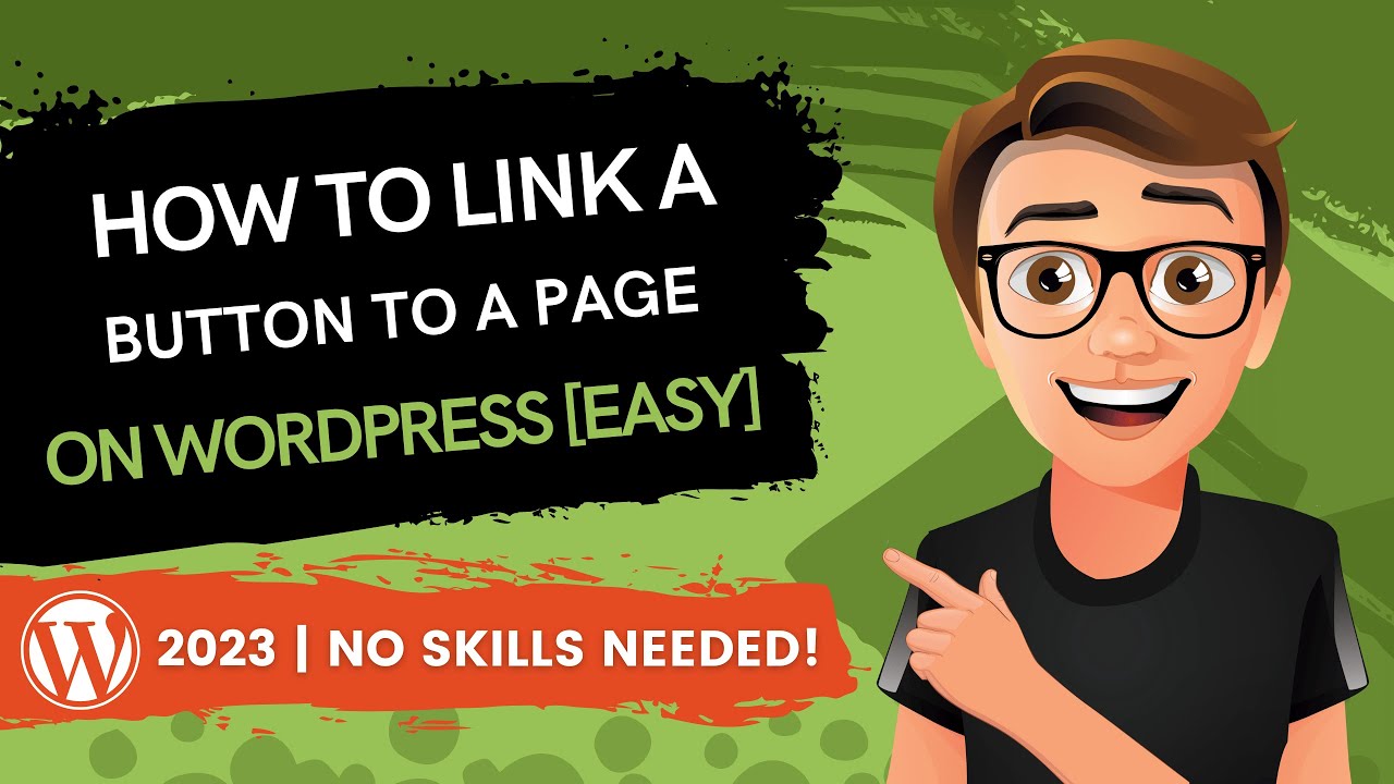 'Video thumbnail for WordPress - How To Link A Button To A Page'