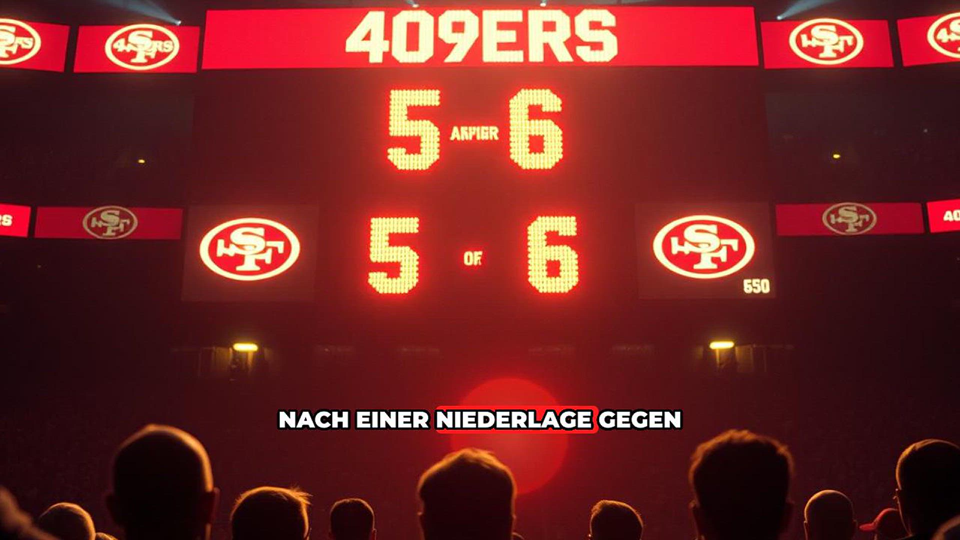 'Video thumbnail for Verletzungspech & harter Spielplan gefährden San Francisco 49ers Postseason'