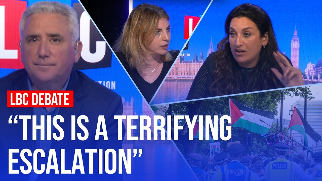 Video thumbnail for Was the Home Secretary right to ban Palestine Action? | LBC debate