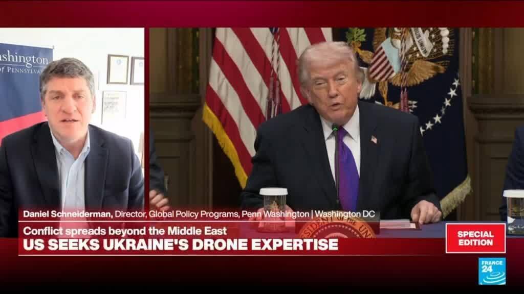 Video thumbnail for Trump unlikely to ever commit ground US forces to Iran, expert says