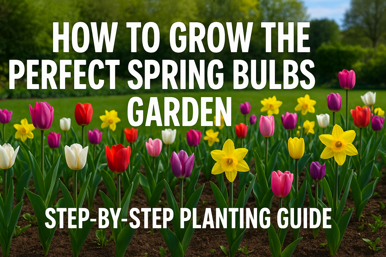 Video thumbnail for 🎥 ✅ How to Plant Spring Bulbs 🌷 | Step-by-Step Guide to a Colourful Garden