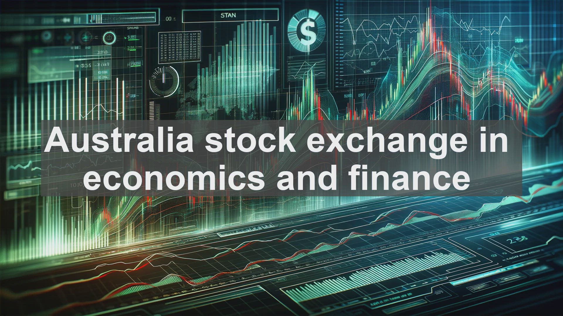 'Video thumbnail for Australia stock exchange in economics and finance'
