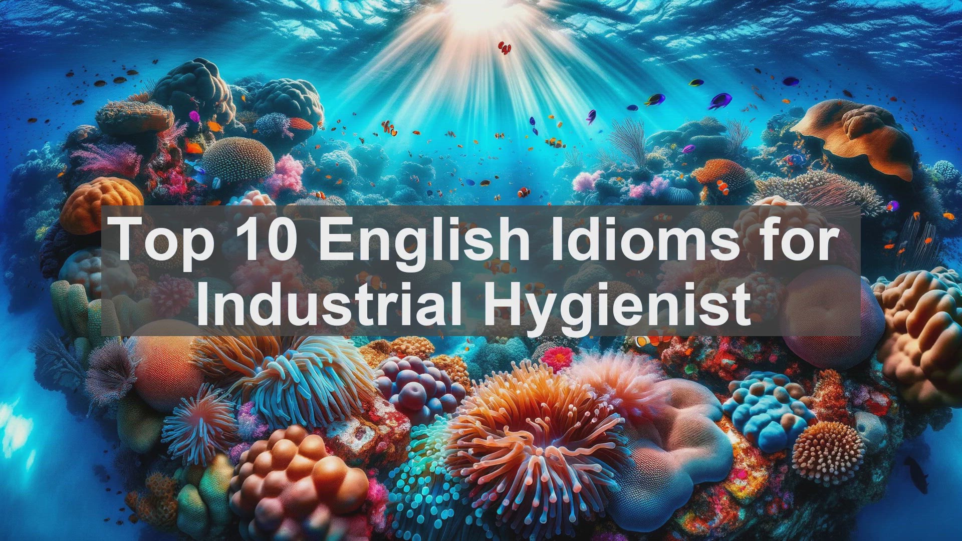 'Video thumbnail for Top 10 English Idioms for Industrial Hygienist'