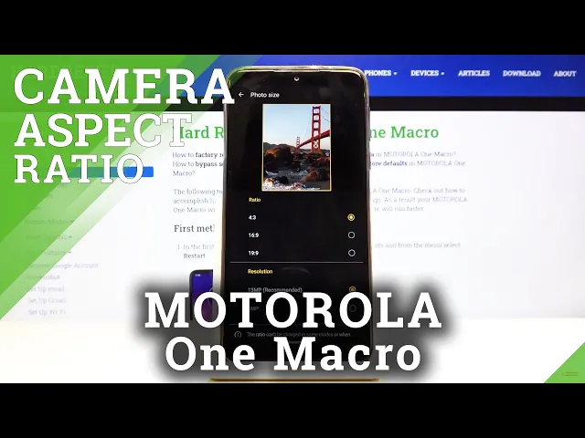 Video thumbnail for How to Adjust Picture Aspect Ratio in Motorola One Macro - Change Aspect Ratio