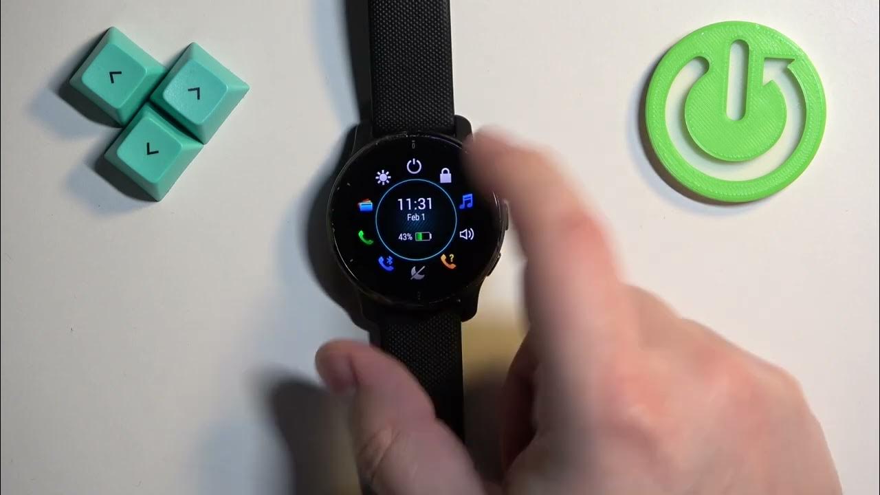 Video thumbnail for How to Power Off the GARMIN Venu 2 Smartwatch