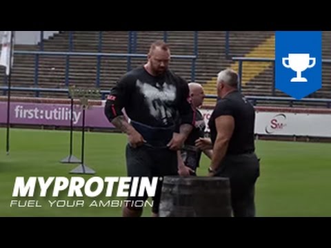 Video thumbnail for Myprotein - Giants Live - World's Strongest Man Qualifier 2015