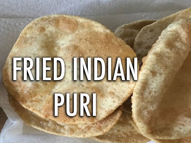 Video thumbnail for Fried Indian Puri Recipe | Homemade Indian Breads - Episode 3 | Cooking with Anadi
