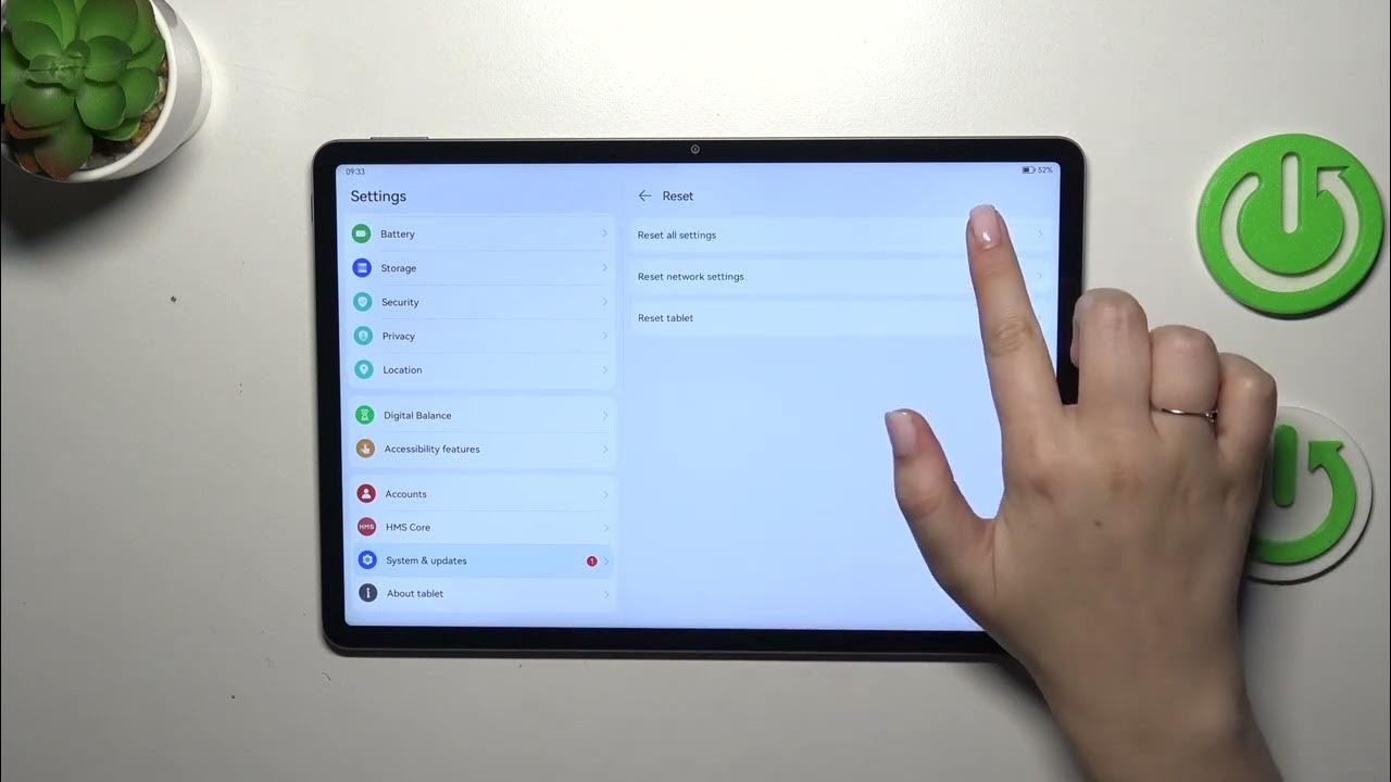Video thumbnail for How to Reset All Settings On HUAWEI MatePad 11.5