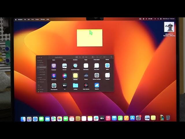 Video thumbnail for How To Open & Add Sticky Notes On Macbook Air M2 2023
