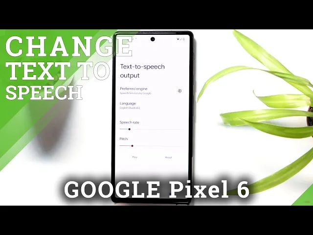 Video thumbnail for How to Change Text to Speech on GOOGLE Pixel 6 – Convert Text