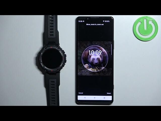 Video thumbnail for How to Set Image As Watch Face on AMAZFIT T-Rex Pro