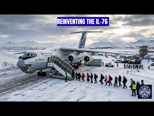 Video thumbnail for Russia Revives Il-76 Passenger Jet Plan as Boeing and Airbus Fleets Age