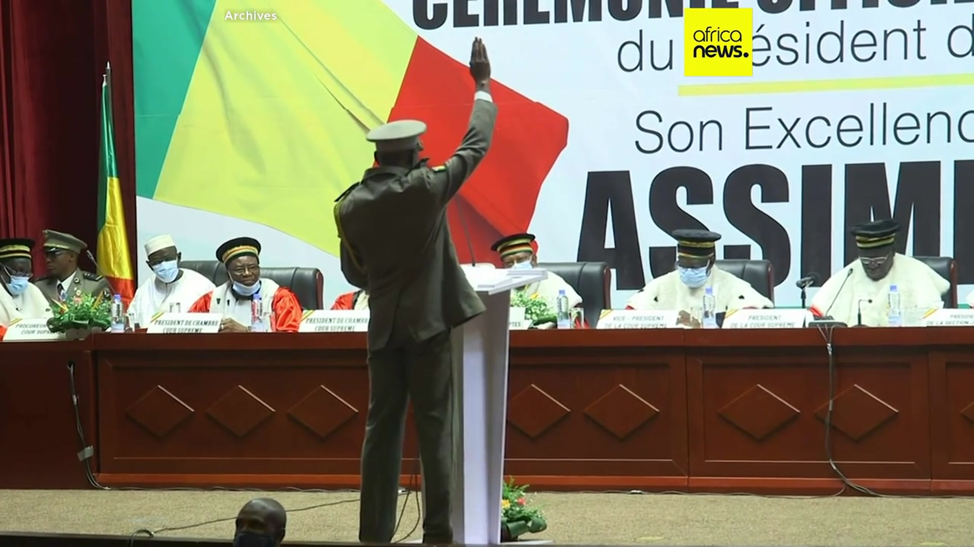 'Video thumbnail for France says citizen arrested in Mali is an accredited embassy employee'