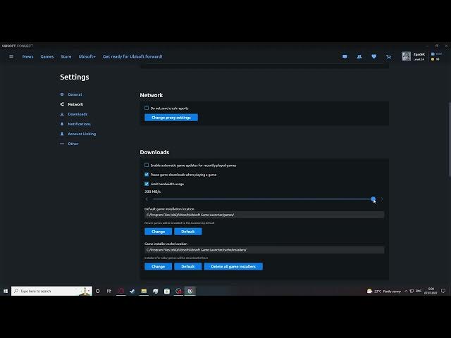 Video thumbnail for Ubisoft Connect 2022 - How To Disable Download Speed Limit
