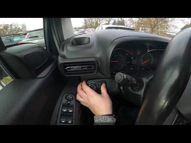Video thumbnail for How to Change Speedometer Brightness Level in Opel Combo E ( 2018 – now )