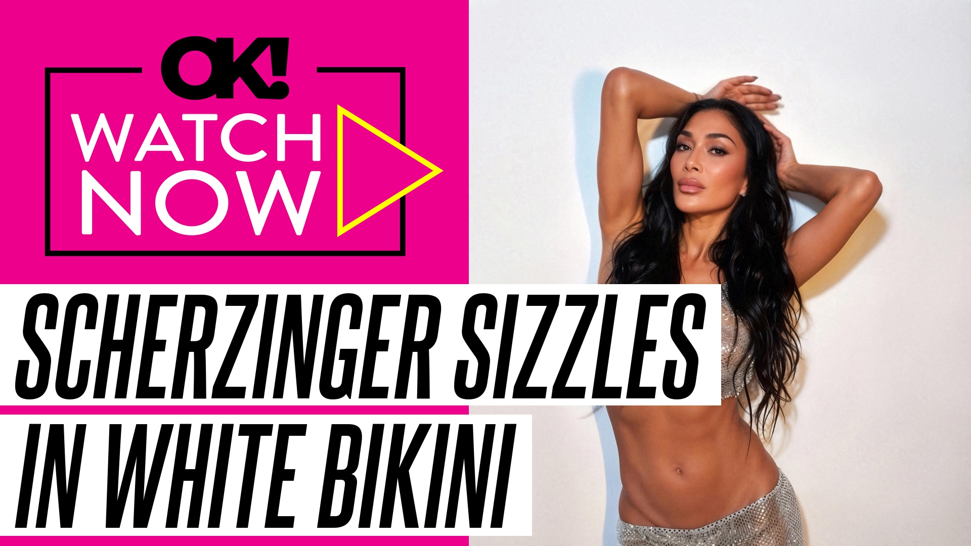 Video thumbnail for Nicole Scherzinger Flaunts Her Assets in Tiny White Bikini During Steamy Beach Getaway: Photos