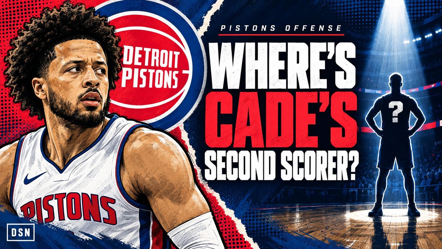 Video thumbnail for Detroit still needs a reliable second scorer next to Cade Cunningham