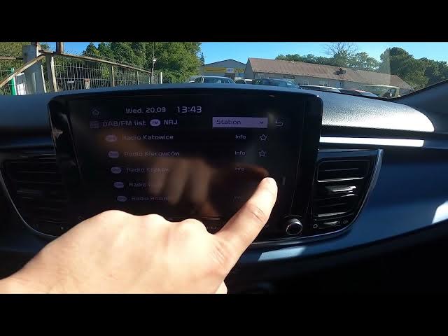 Video thumbnail for How to Check Radio Stations List in Kia Rio IV ( 2017 – now ) | Change Radio Stations